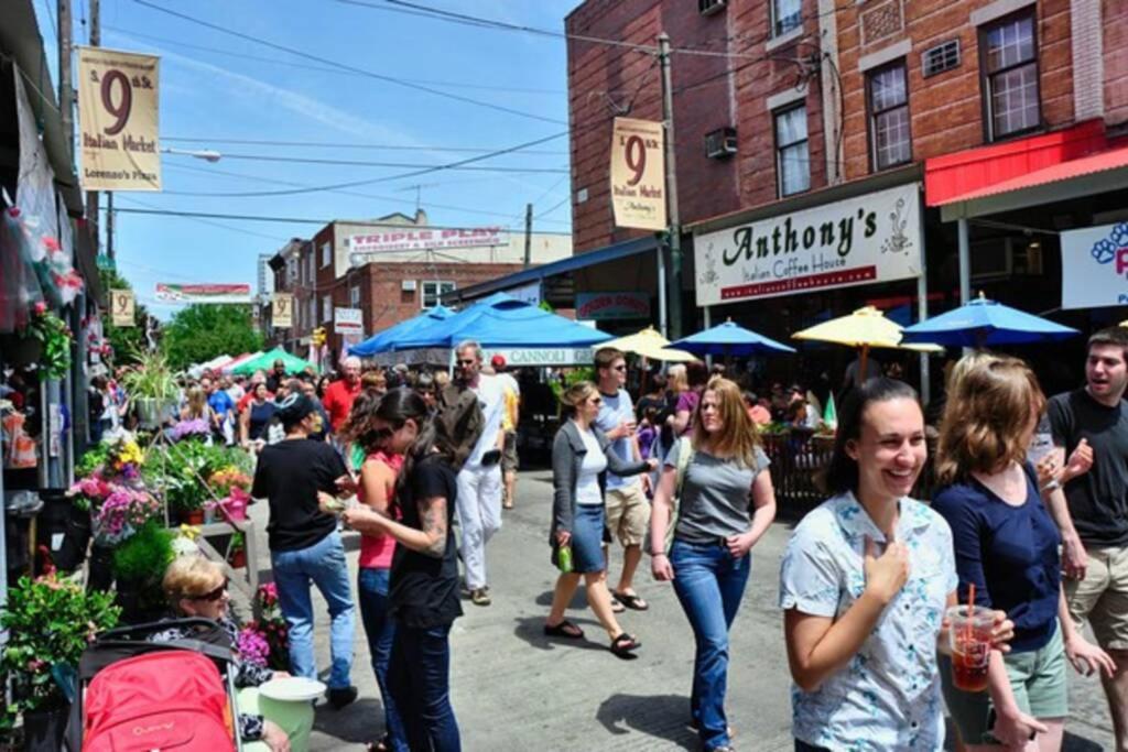 Ferienwohnung Italian Casetta In Thee Italian Market South Philly Philadelphia Exterior foto